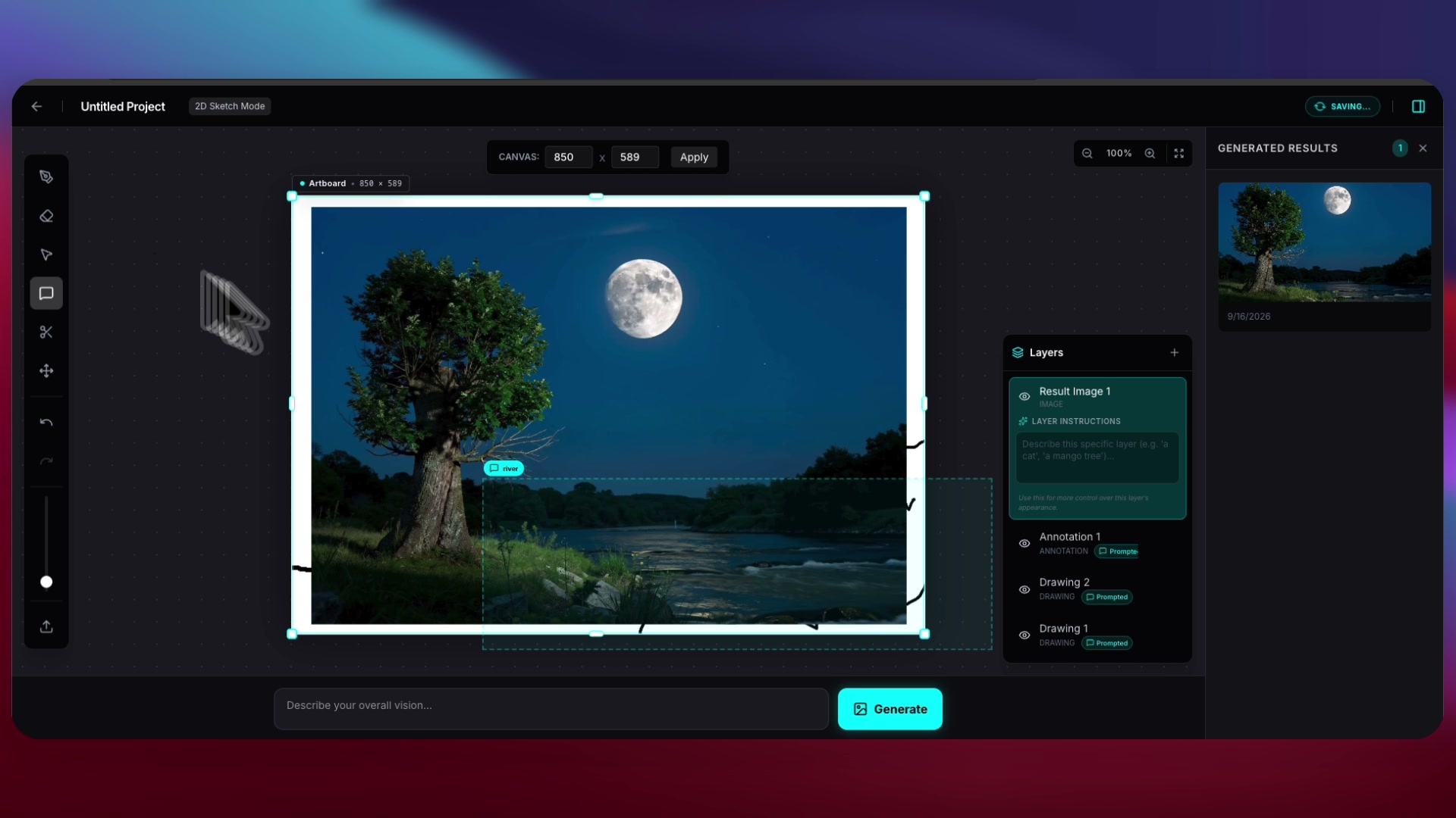 Turn Simple Doodles into Photorealistic Landscapes with AI: The Layer-by-Layer Drawing Workflow