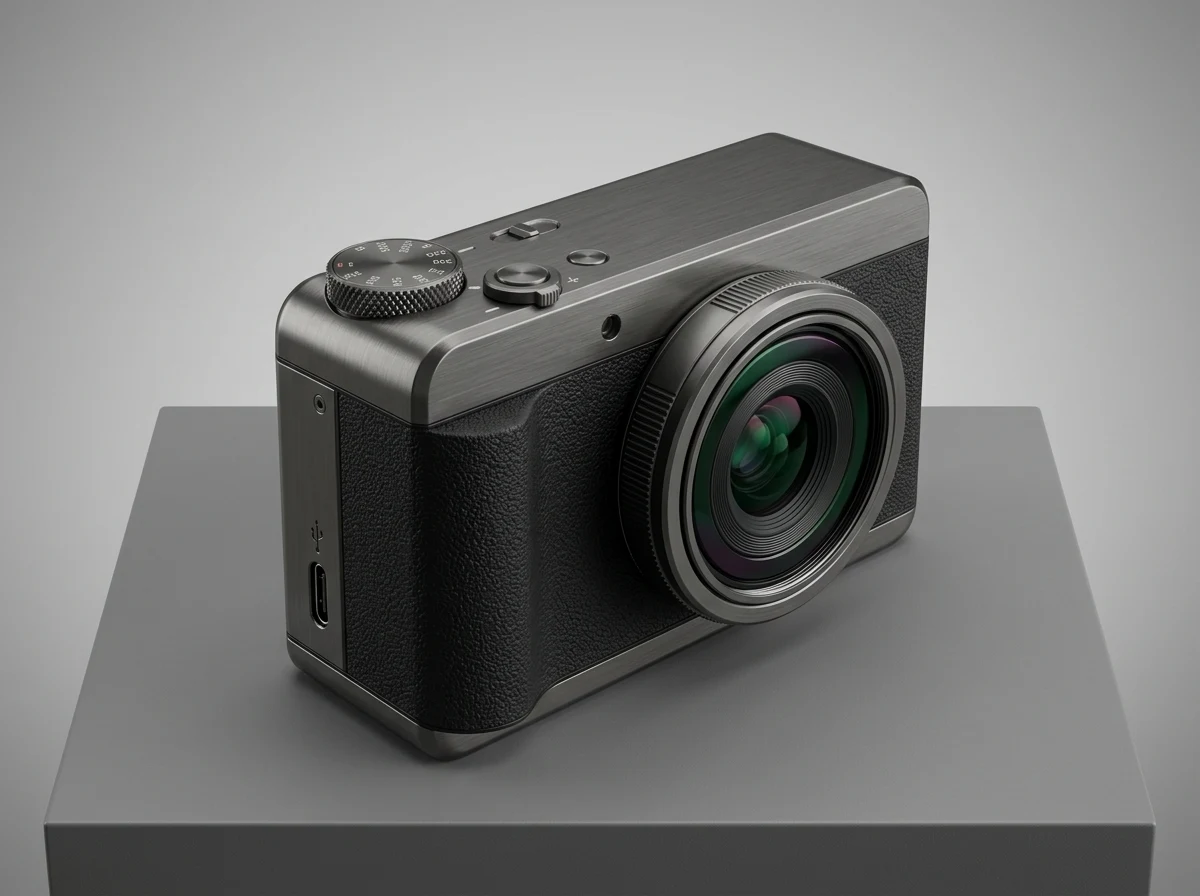 Photorealistic commercial studio product photograph generated from sketch using AI