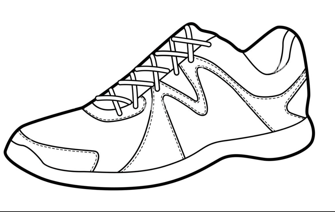 Input sneaker shoe drawing sketch