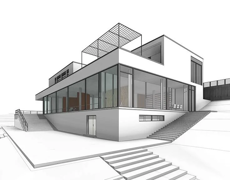 Input architectural drawing sketch