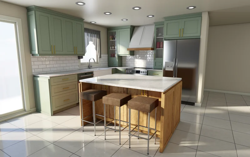 Improve rendering quality, improve lighting, shadow and overall look