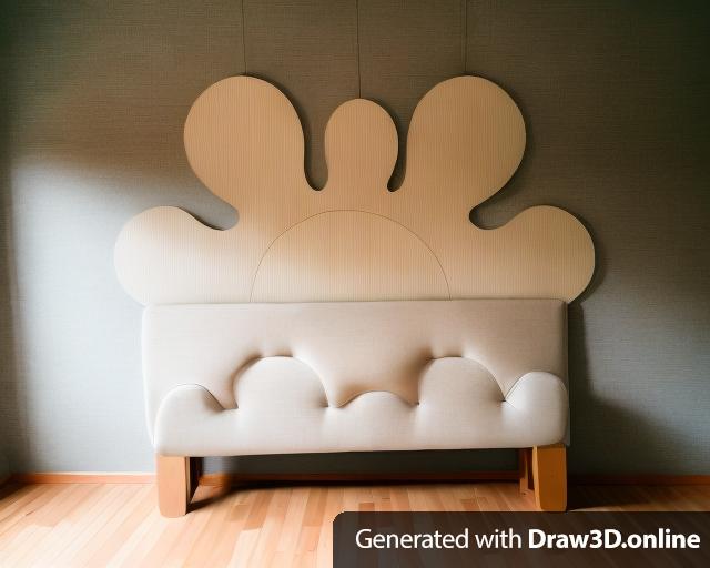 A headboard for a bed