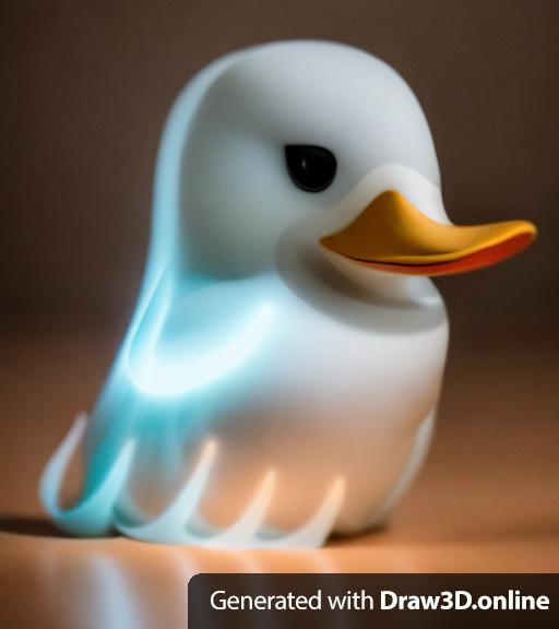 a ghost duck