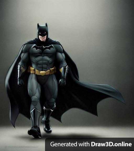 Batman walking