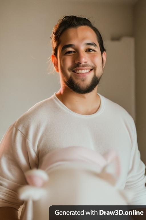 this person as a plush stuff PIG toy