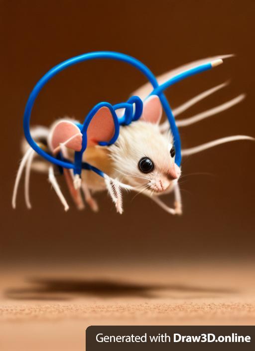 Spider mouse toy