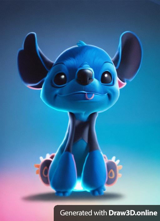 A Disney character called stitch